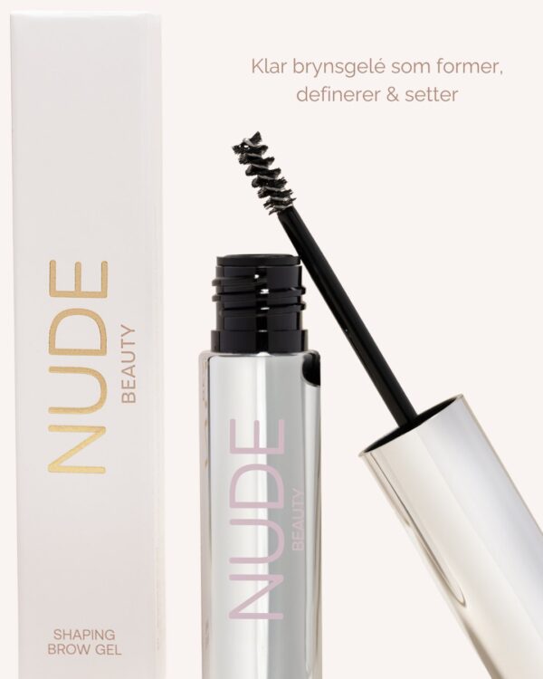 Nude Beauty brynsgel – holder formen på øyenbrynene hele dagen