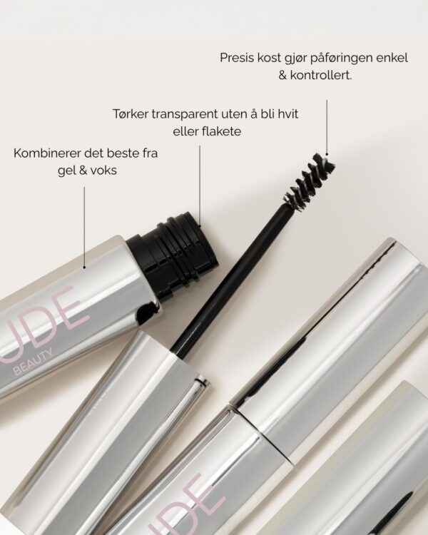 Nude Beauty Brow Gel – fyldige og velformede bryn