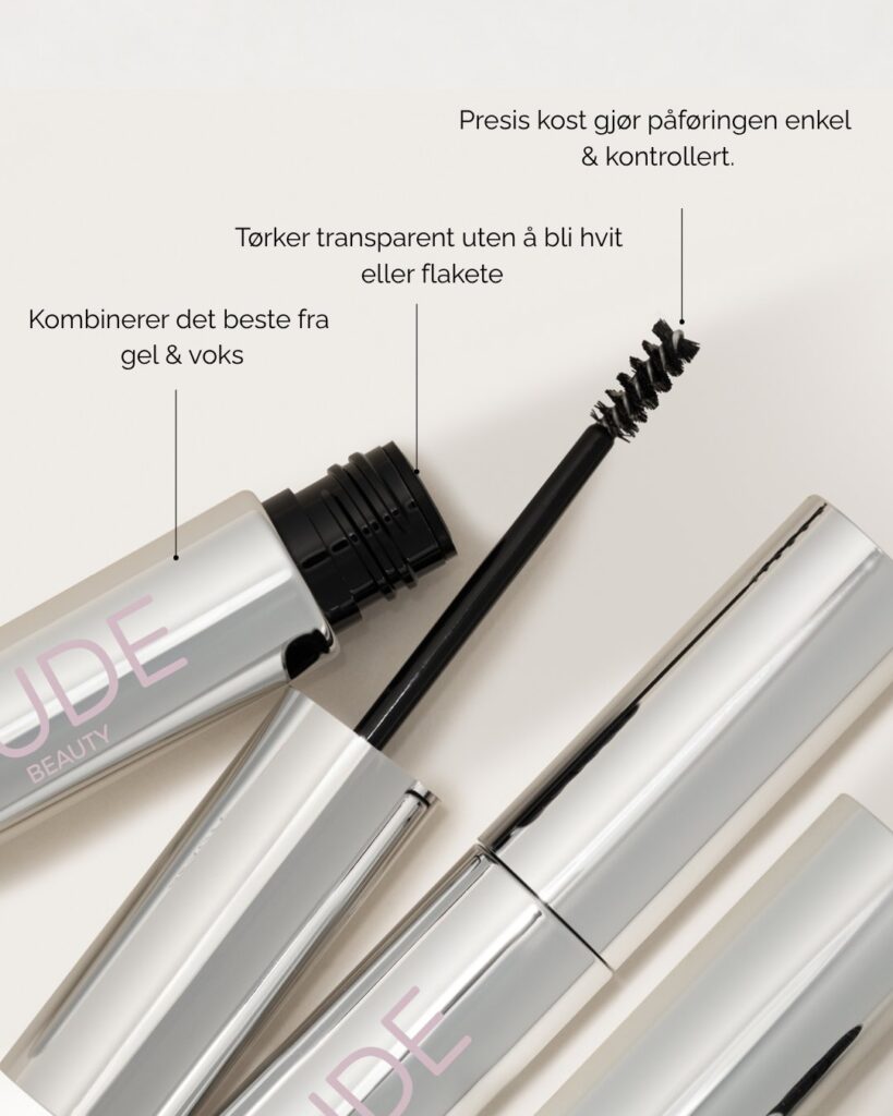 Nude Beauty Brow Gel – fyldige og velformede bryn