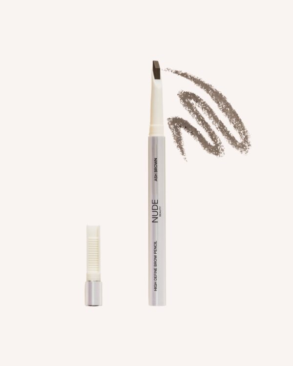 Nude Beauty High Define Brow Pencil Ash Brown – brynblyant i askebrun