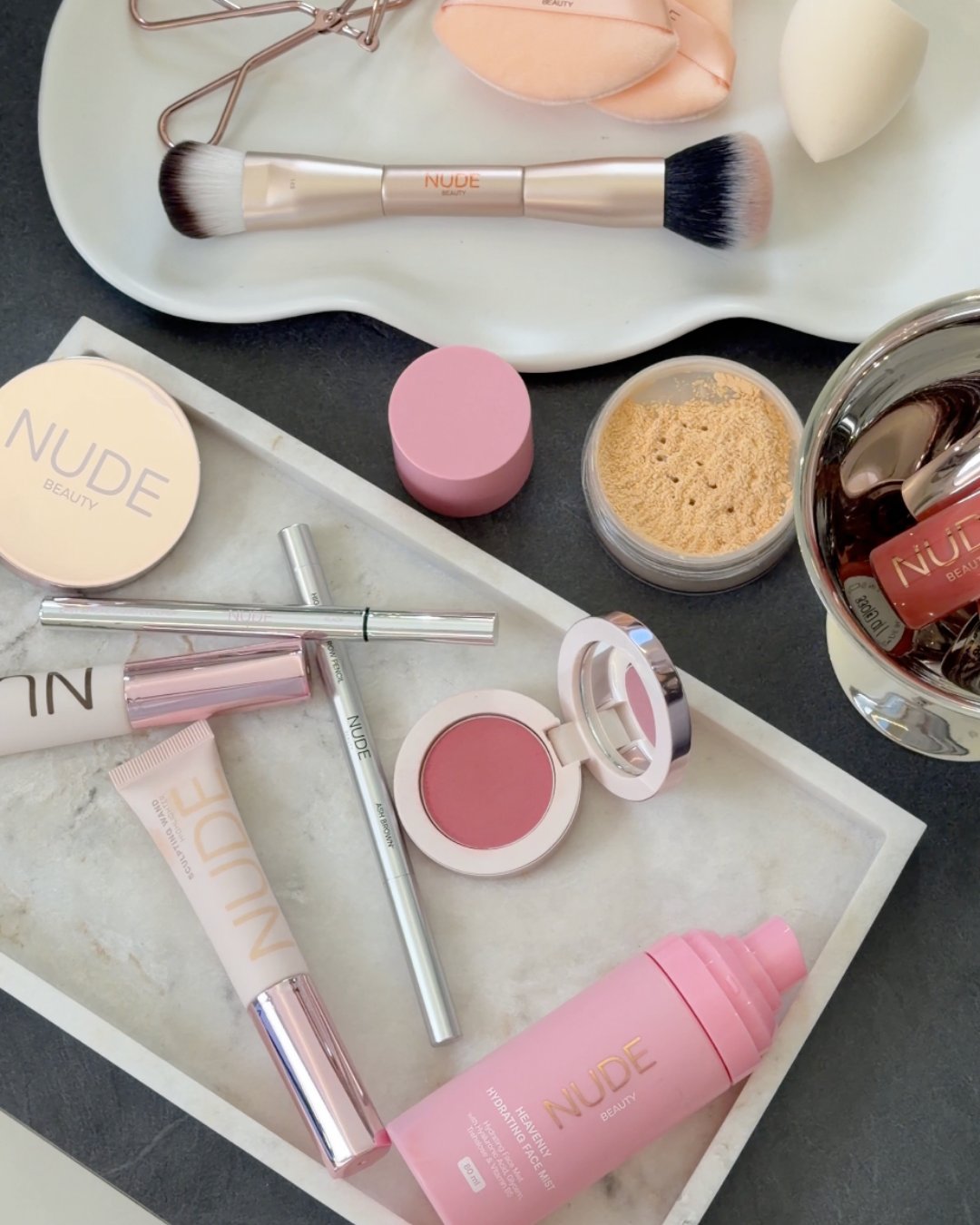 High Define Brow Pencil Ash Brown – Nude Beauty for lysere hår