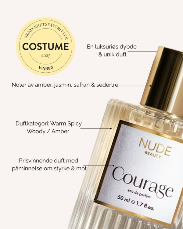 Courage Eau de Parfum – duft for layering