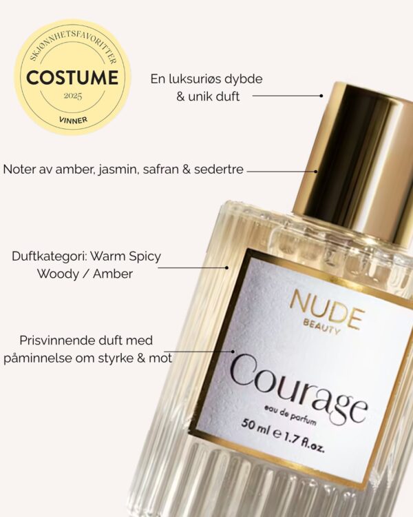 Courage parfyme duftnoter – topp, hjerte og base