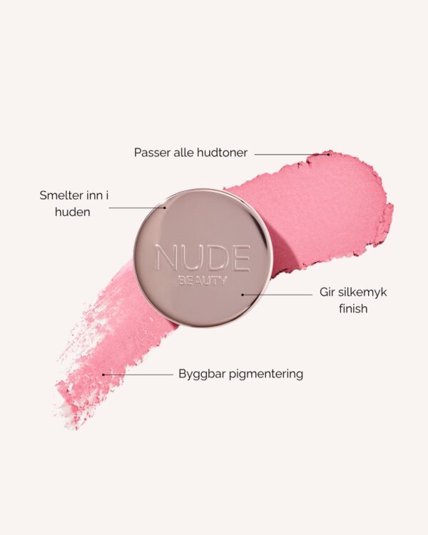 Nude Beauty Cream Blush Cupid – blendbar tekstur