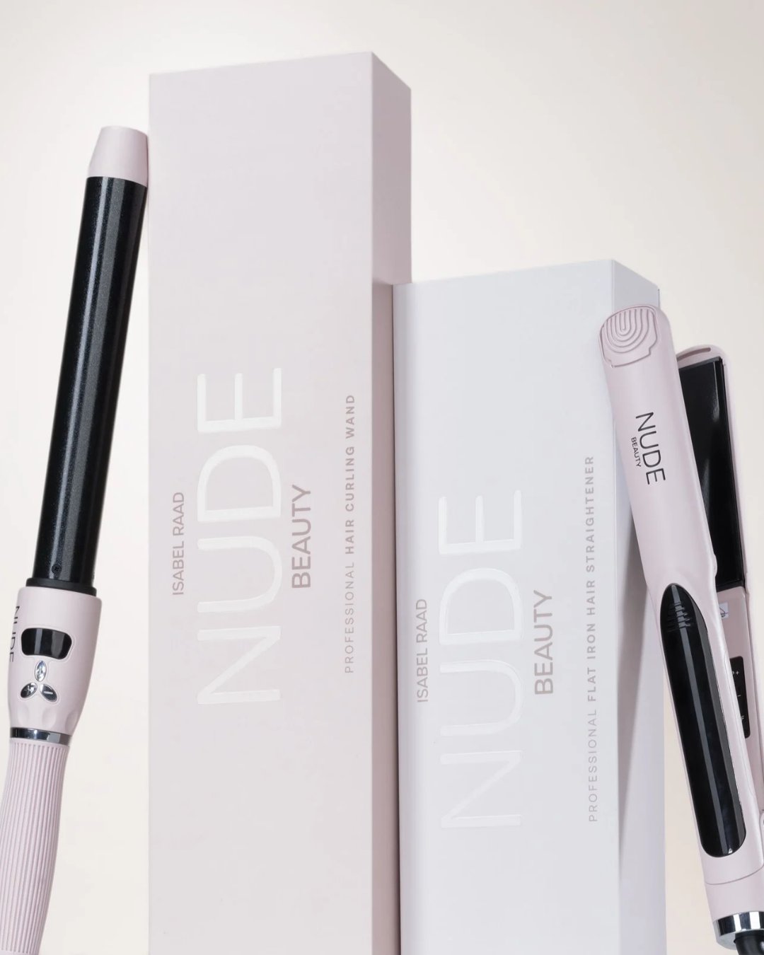 Hair Curling Wand – Nude Beauty profesjonelt resultat