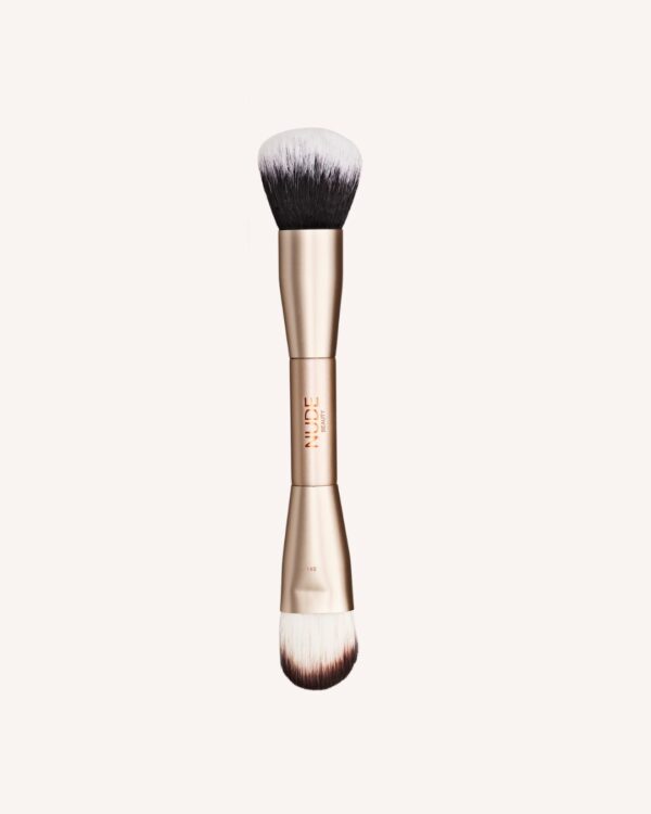 Nude Beauty Double Ended Buffer Brush – dobbel sminkekost