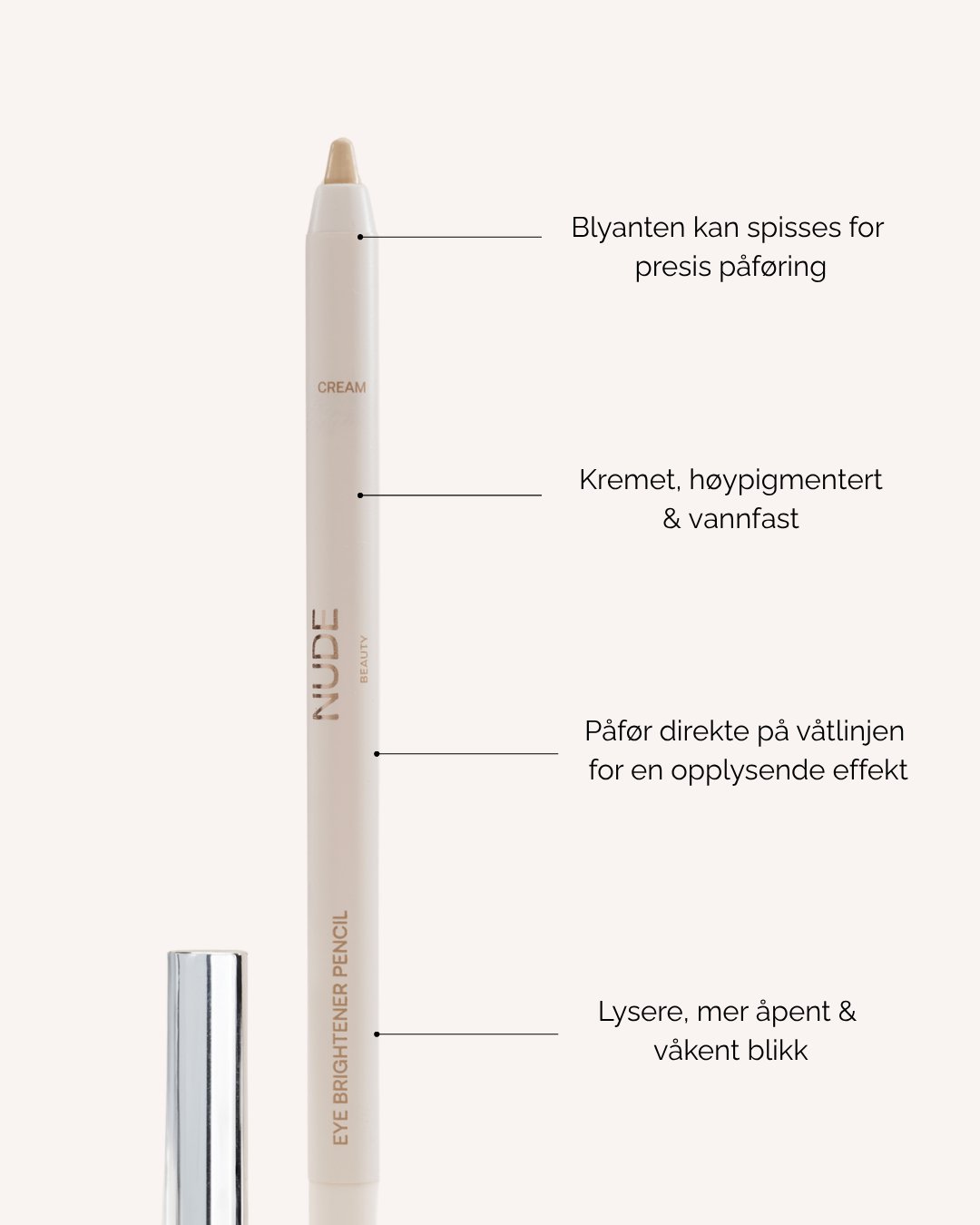 Eye Brightener Pencil – Nude Beauty presis kremblyant