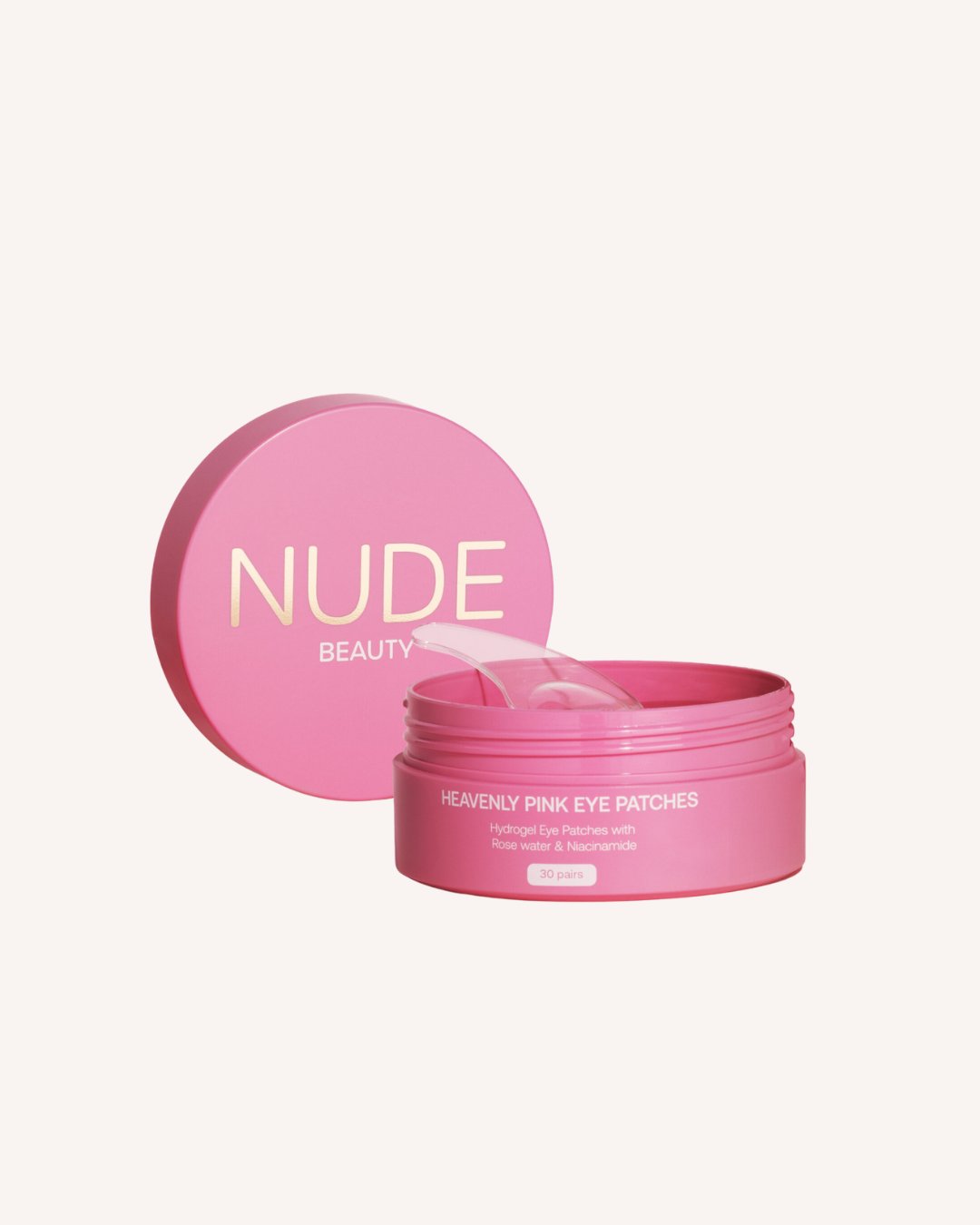 Nude Beauty Heavenly Pink Eye Patches – hydrogel øyepads