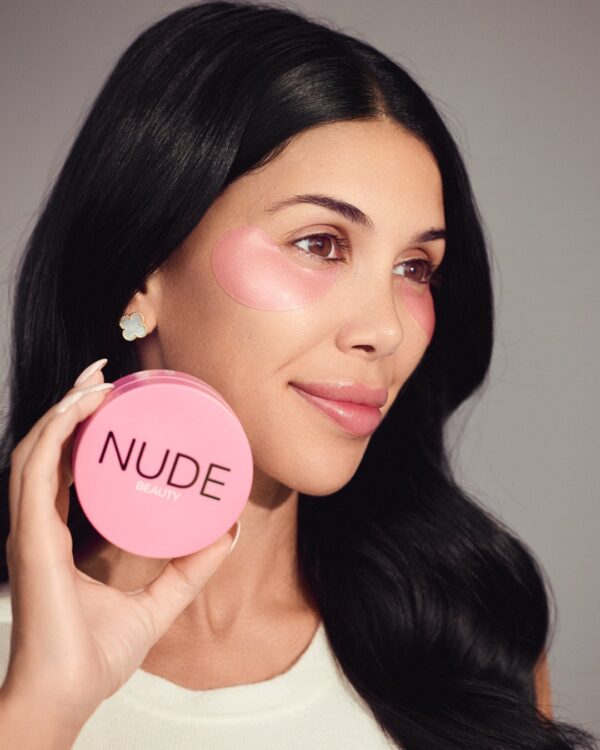 Heavenly Pink Eye Patches – Nude Beauty for oppblåste øyne