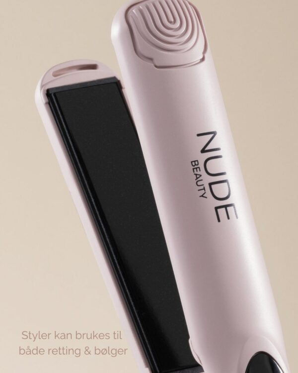 Flat Iron Hair Styler – Nude Beauty stylingverktøy