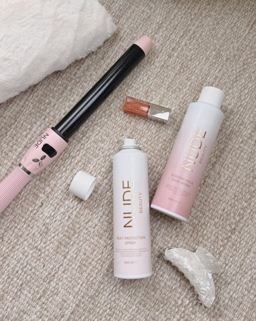 Strong Hold Hair Spray – Nude Beauty hårstyling