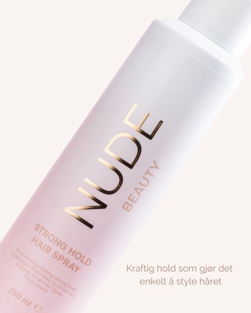 Nude Beauty Hair Spray – sterk hold uten flak