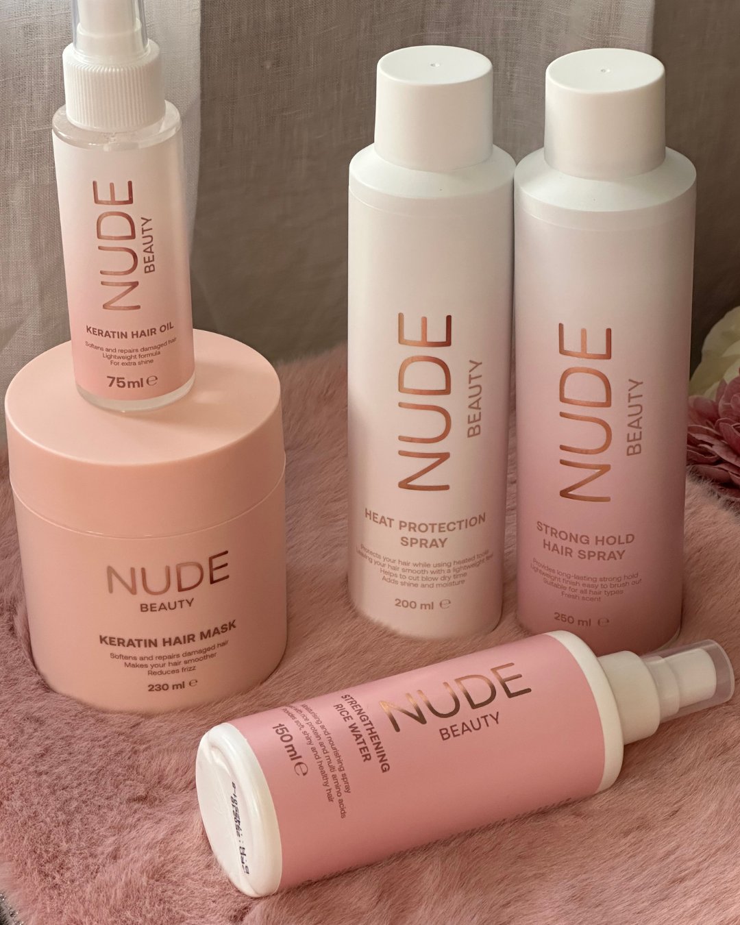 Nude Beauty Heat Protection Spray – forebygger varmeskader