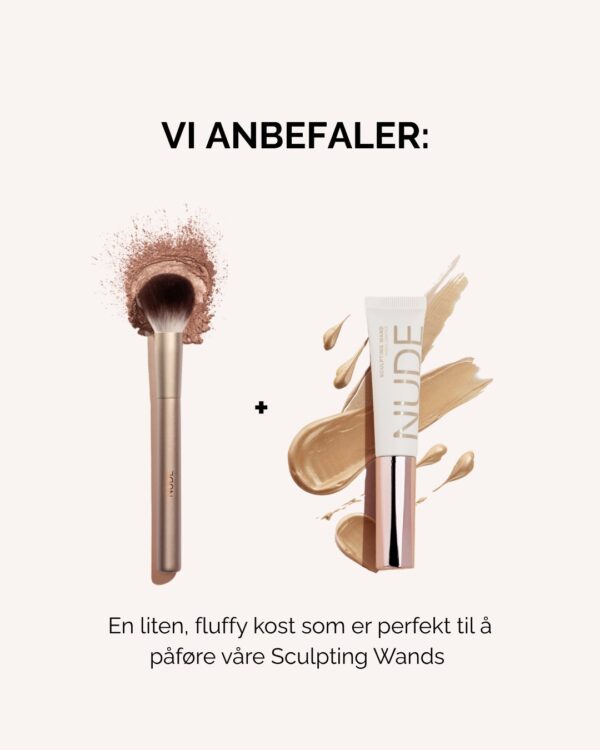 Nude Beauty Highlighter Brush – presis påføring av highlighter
