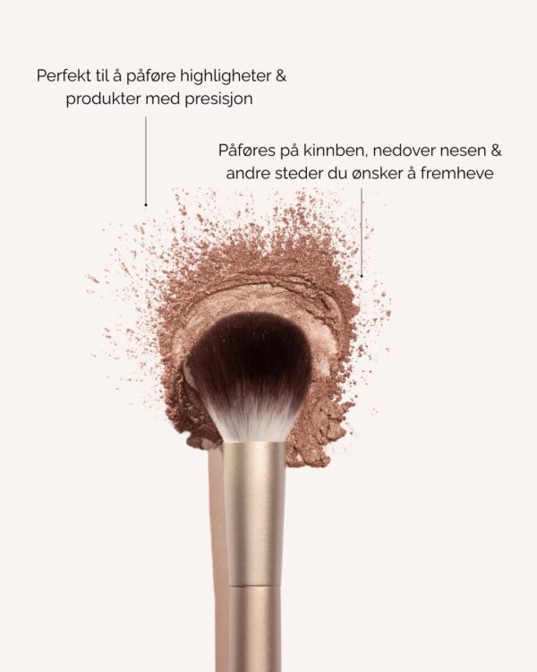 Highlighter Brush – Nude Beauty for daglig sminke