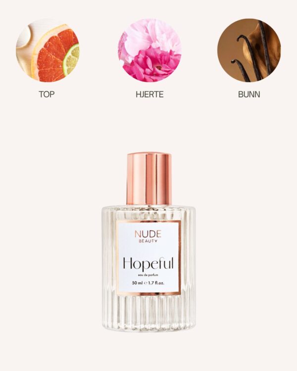 Hopeful parfyme duftnoter – topp, hjerte og base