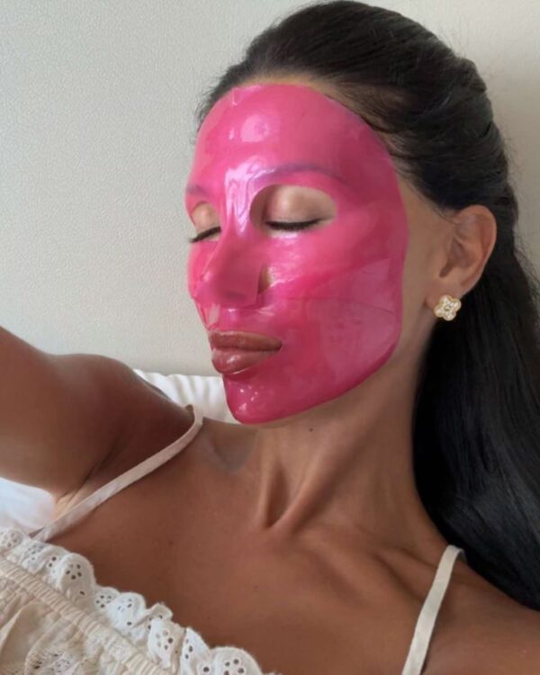 Heavenly Pink Hydrogel Mask – Nude Beauty for fuktighet og glow