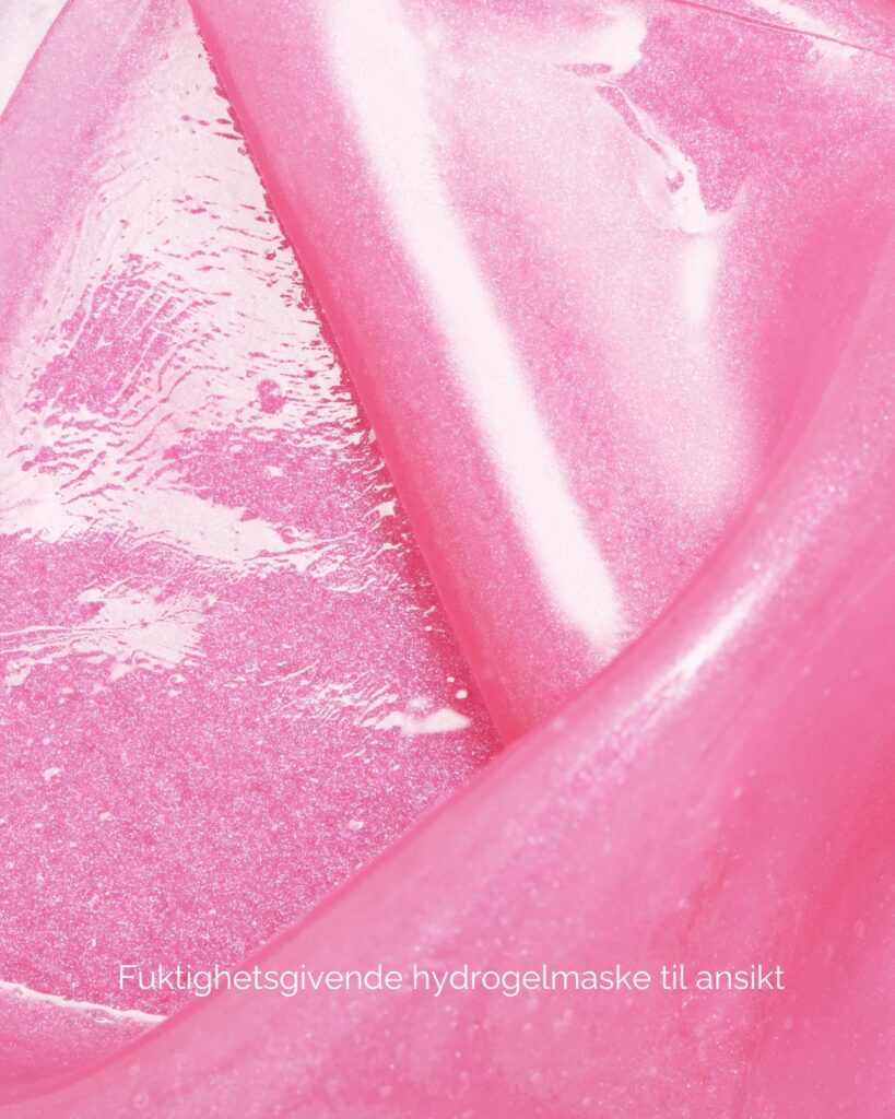 Nude Beauty Heavenly Pink Hydrogel Mask – ansiktsmaske med hydrogel