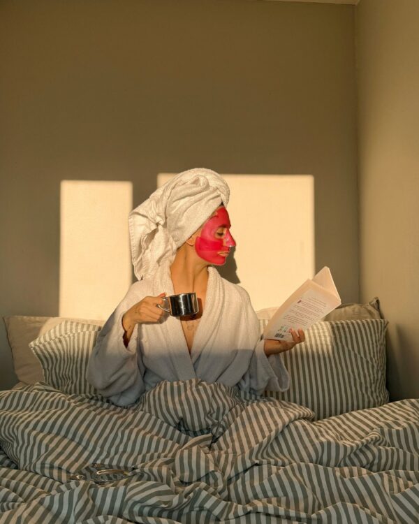 Nude Beauty Heavenly Pink Hydrogel Mask – ansiktsmaske med hydrogel