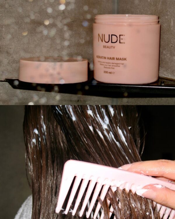 Keratin Hair Mask – Nude Beauty dypvirkende hårkur