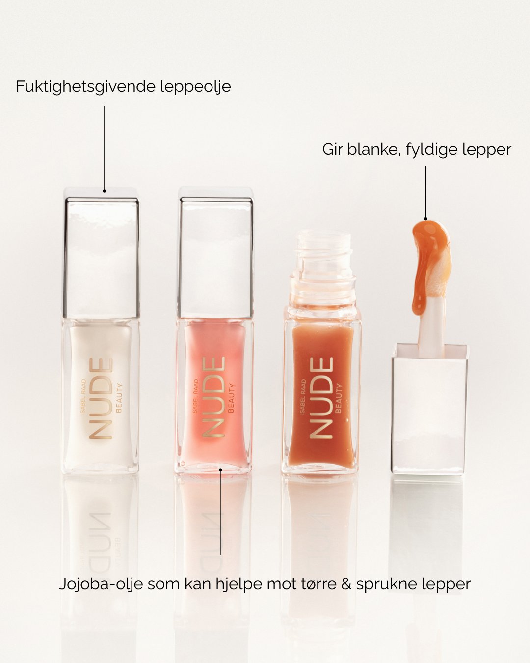 Kiss Lip Oil Angel – Nude Beauty daglig leppepleie