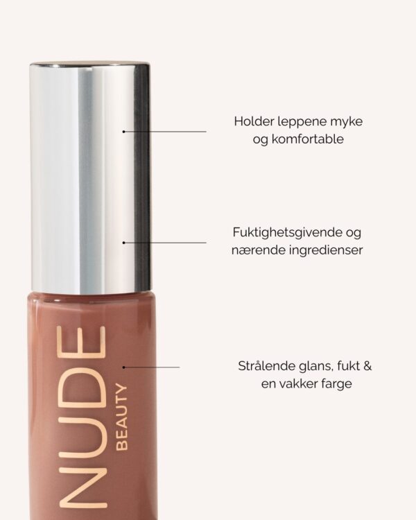 Lipgloss Chic – Nude Beauty favoritt farge