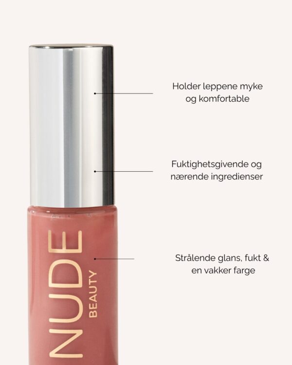 Lipgloss Diva – Nude Beauty favoritt farge
