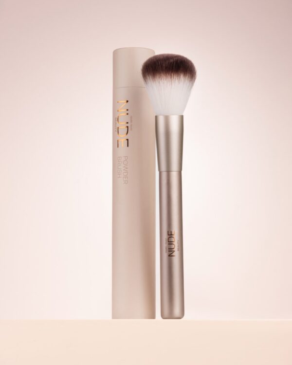 Powder Brush – Nude Beauty for løst pudder