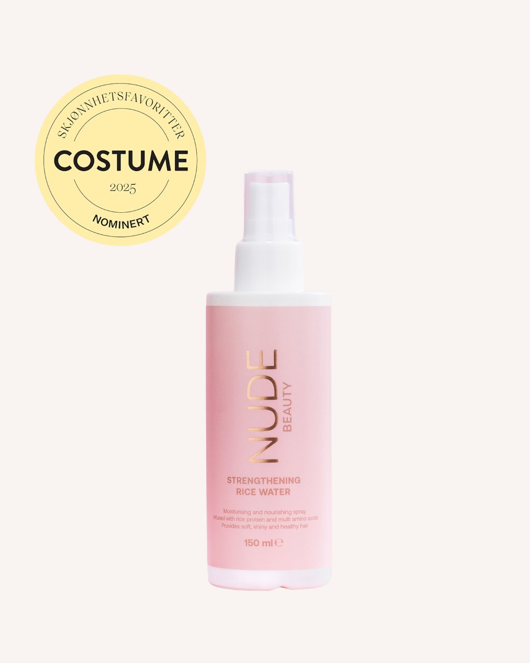 Nude Beauty Strengthening Rice Water – inkludert i Hair Dream Value Set