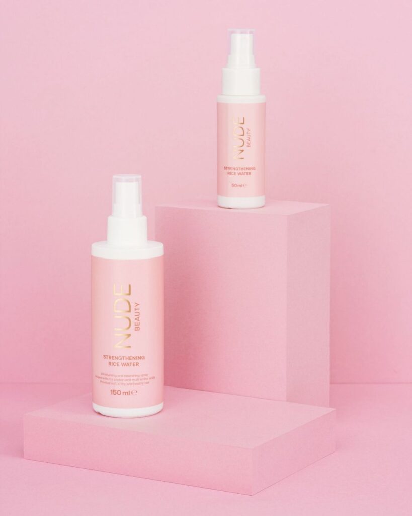 Strengthening Rice Water – Nude Beauty for håravfall