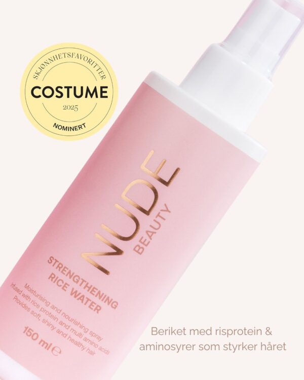 Nude Beauty Strengthening Rice Water – styrker hårstrå