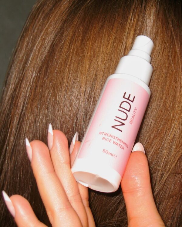 Rice Water 50 ml – Nude Beauty styrkende hårspray