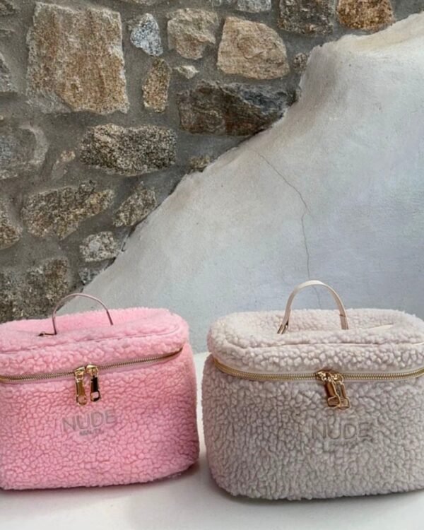 Cosmetic Bag Pink – Nude Beauty for sminke og favoritter