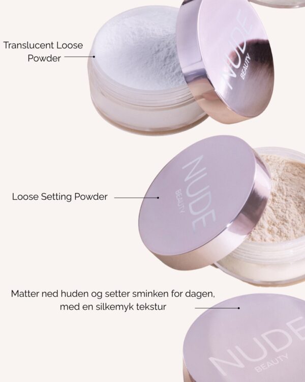 Ready Set Go – Nude Beauty løs transparent pudder