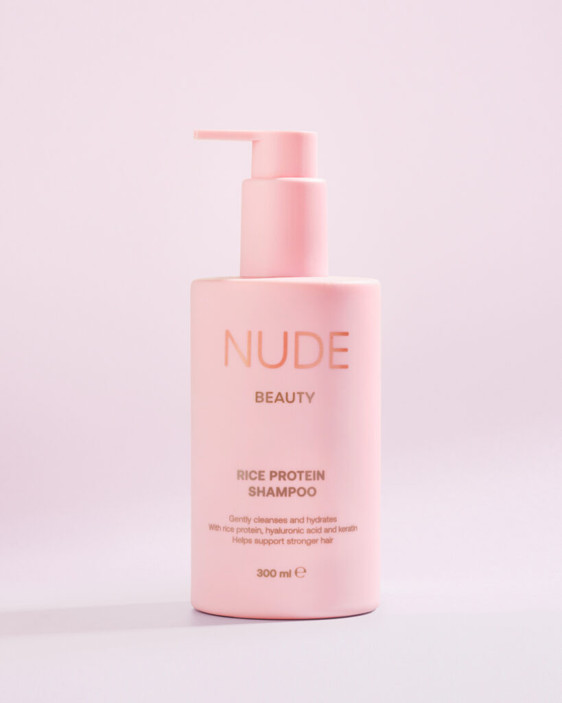 nude bauty rice water shampoo