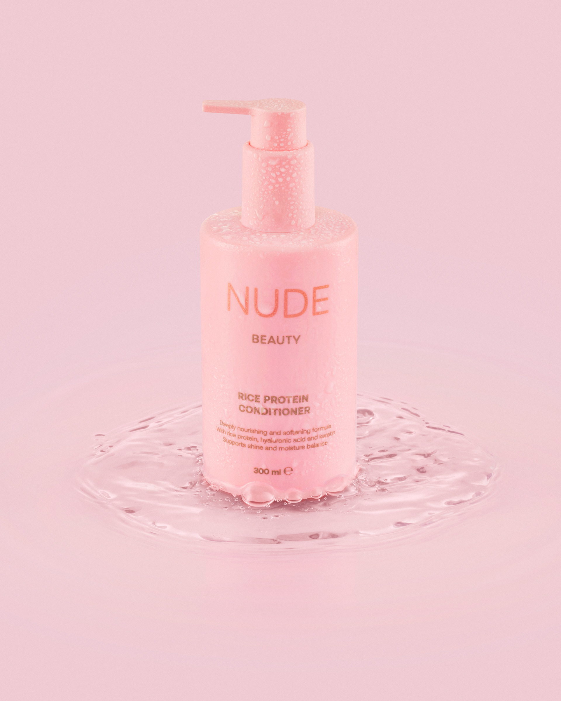 nude bauty rice water conditioner miljøbilde
