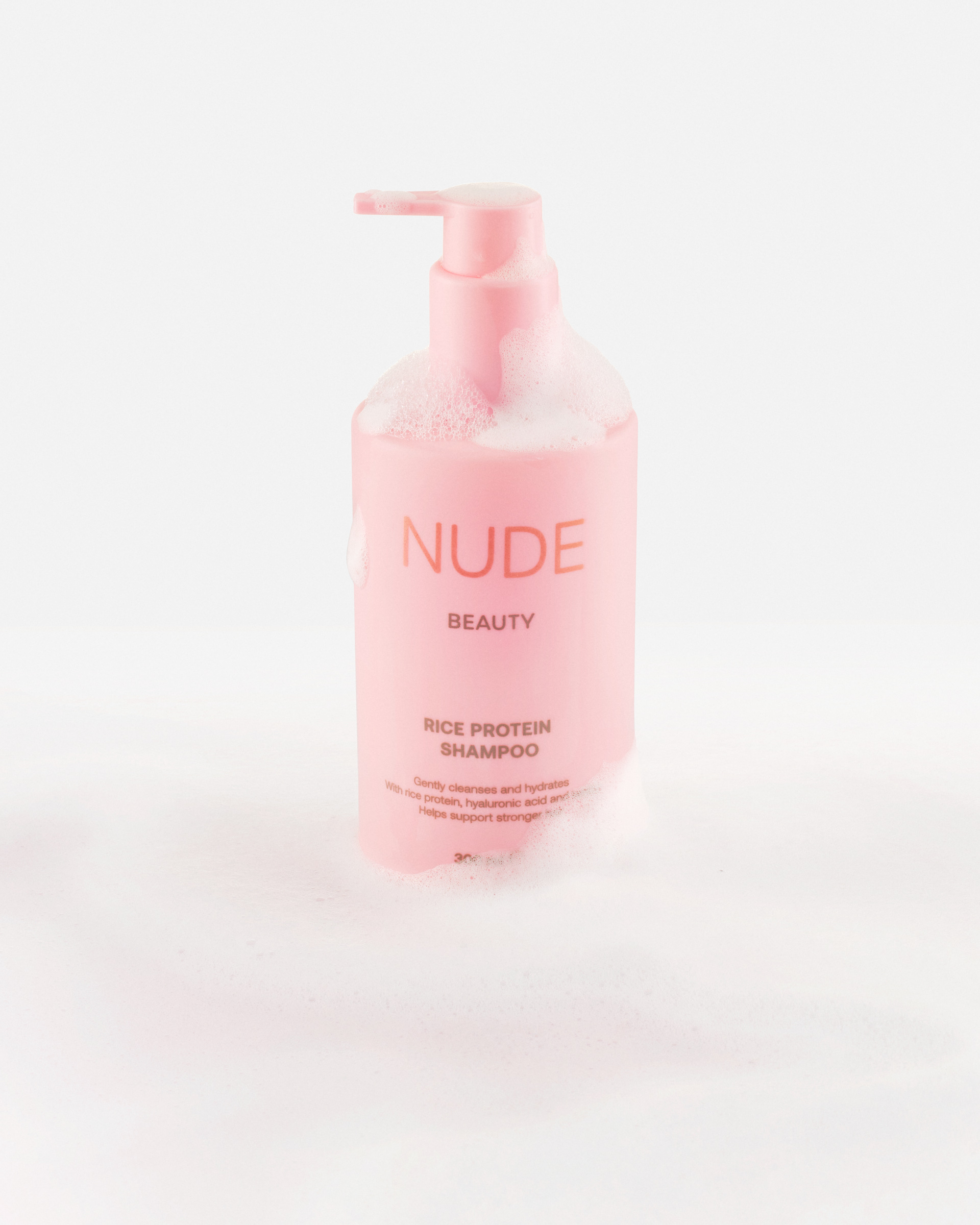 nude bauty rice water shampoo miljøbilde