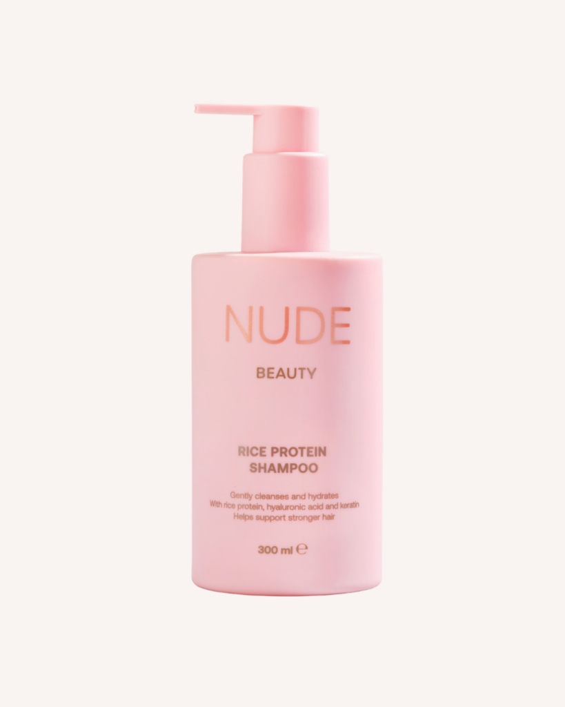 nude bauty rice water shampoo