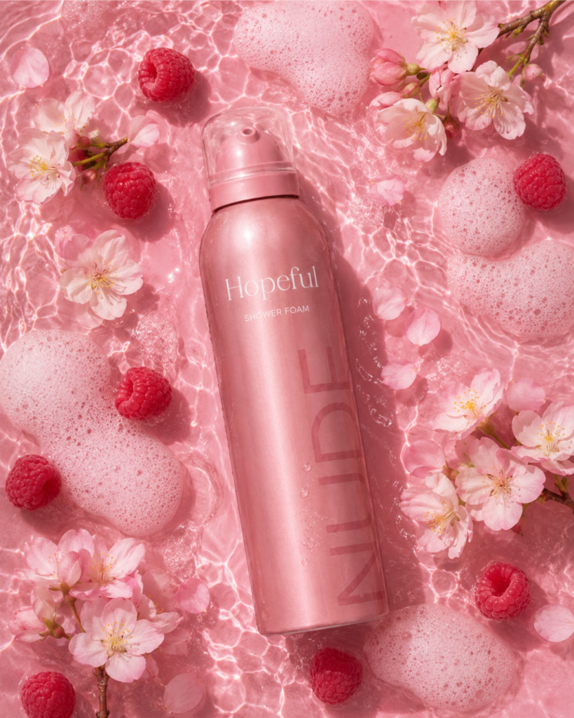Nude Beauty Hopeful Shower Foam