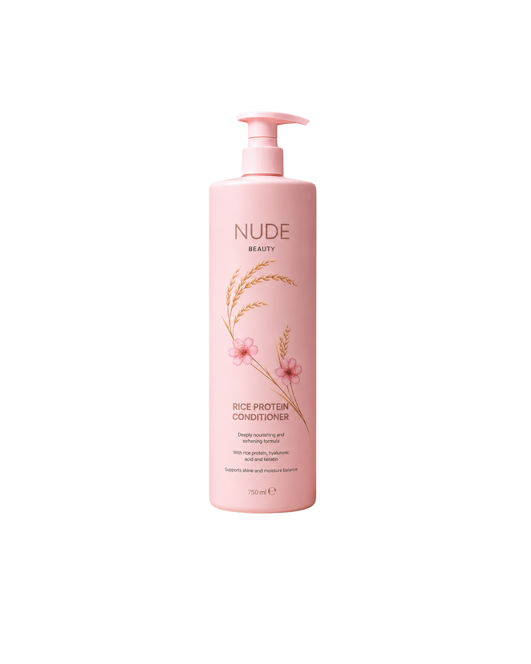 Nude Beauty Rice Protein Conditioner 750 ml - Bilde 1