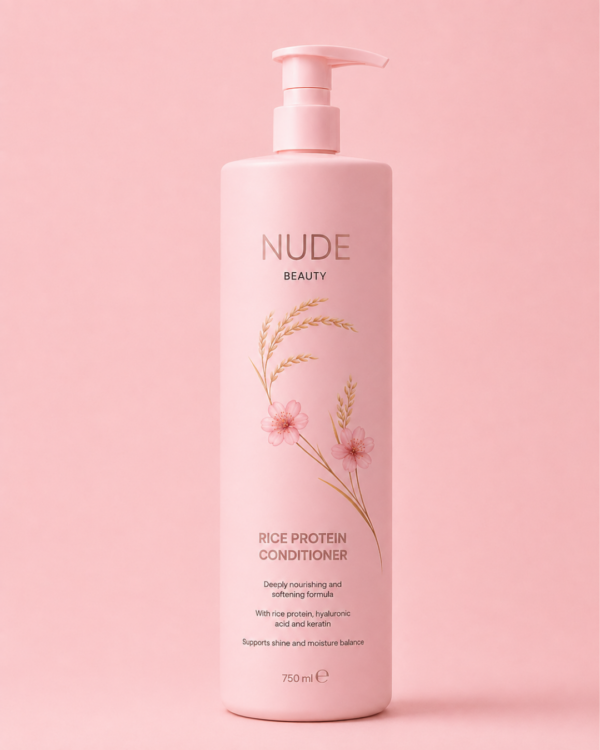 NUDE BEAUTY-RICE PROTEIN CONDITIONER XL-8 Nude Beauty Rice Protein Conditioner 750 ml