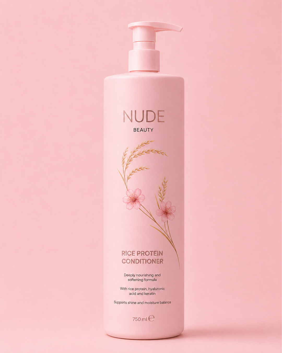 Nude Beauty Rice Protein Conditioner 750 ml - Bilde 8