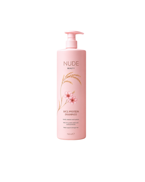 NUDE BEAUTY-RICE PROTEIN SHAMPOO XL-1 Nude Beauty Rice Protein Shampoo 750 ml