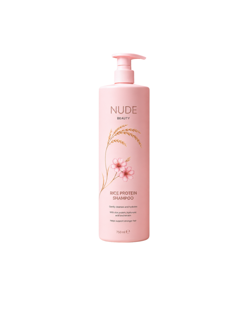 Nude Beauty Rice Protein Shampoo 750 ml