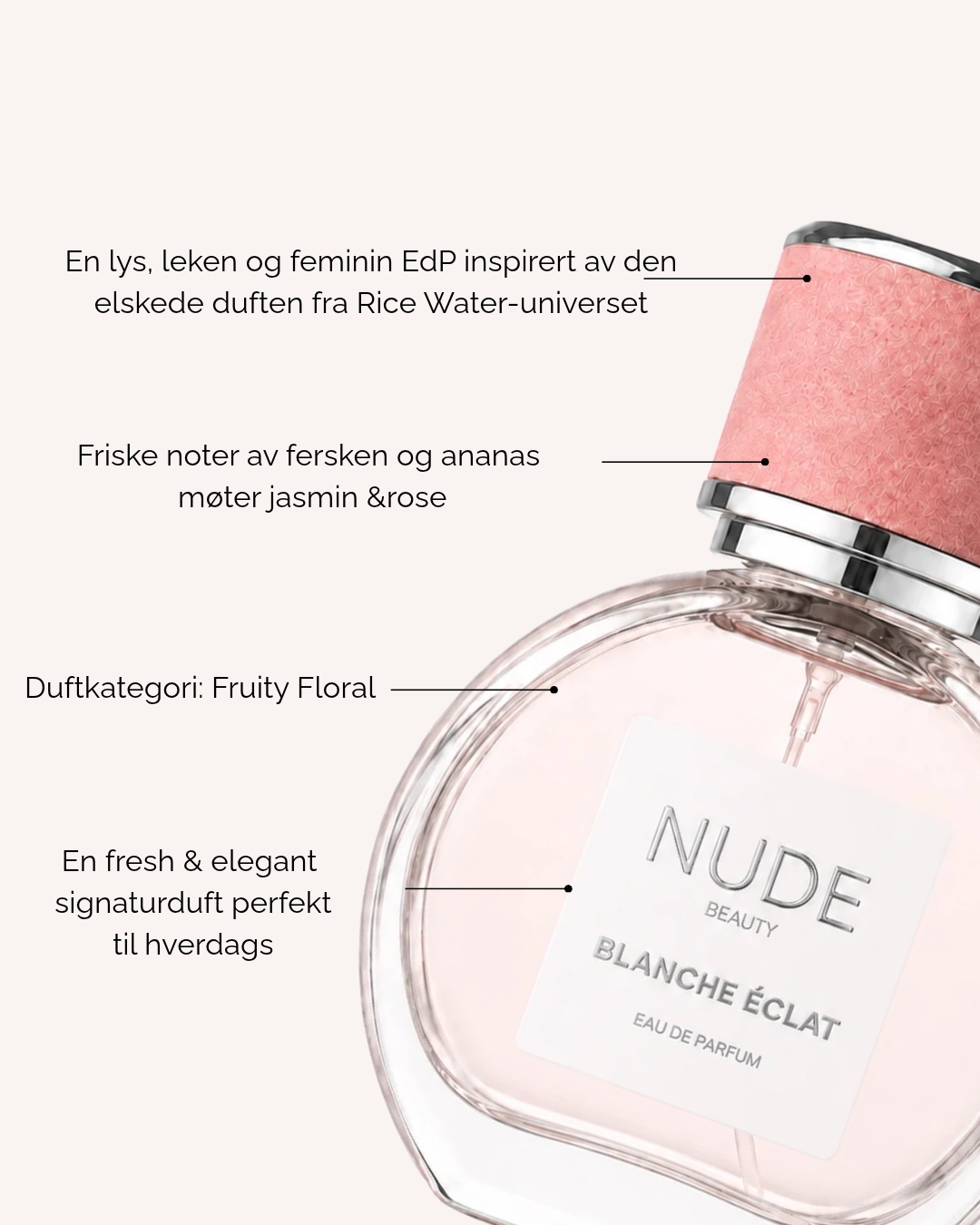 Nude Beauty Blanche Éclat l'Eau Essence Parfum 50 ml - Bilde 7