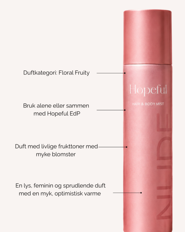 NUDE BEAUTY-HOPEFUL HAIR & BODY MIST-9 (2) Nude Beauty Hopeful Hair & Body Mist 150 ml