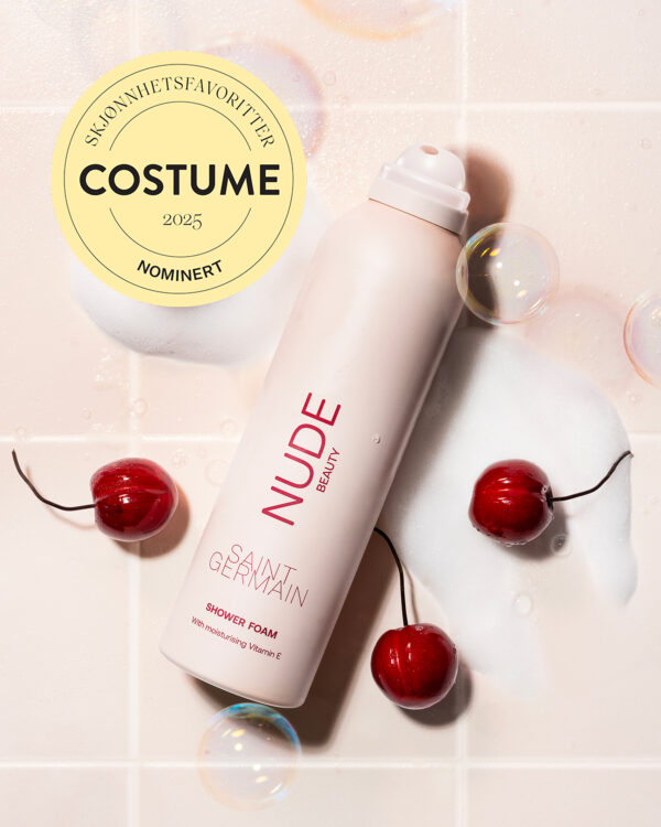 Nude Beauty Saint Germain Shower Foam nominert til Costume Beauty awards