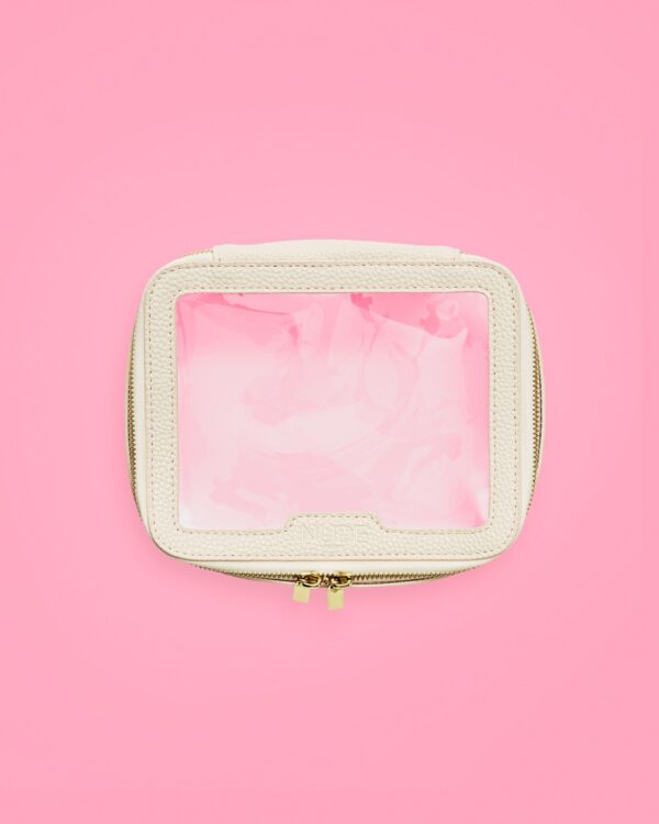 travel bag beige medium nude beauty