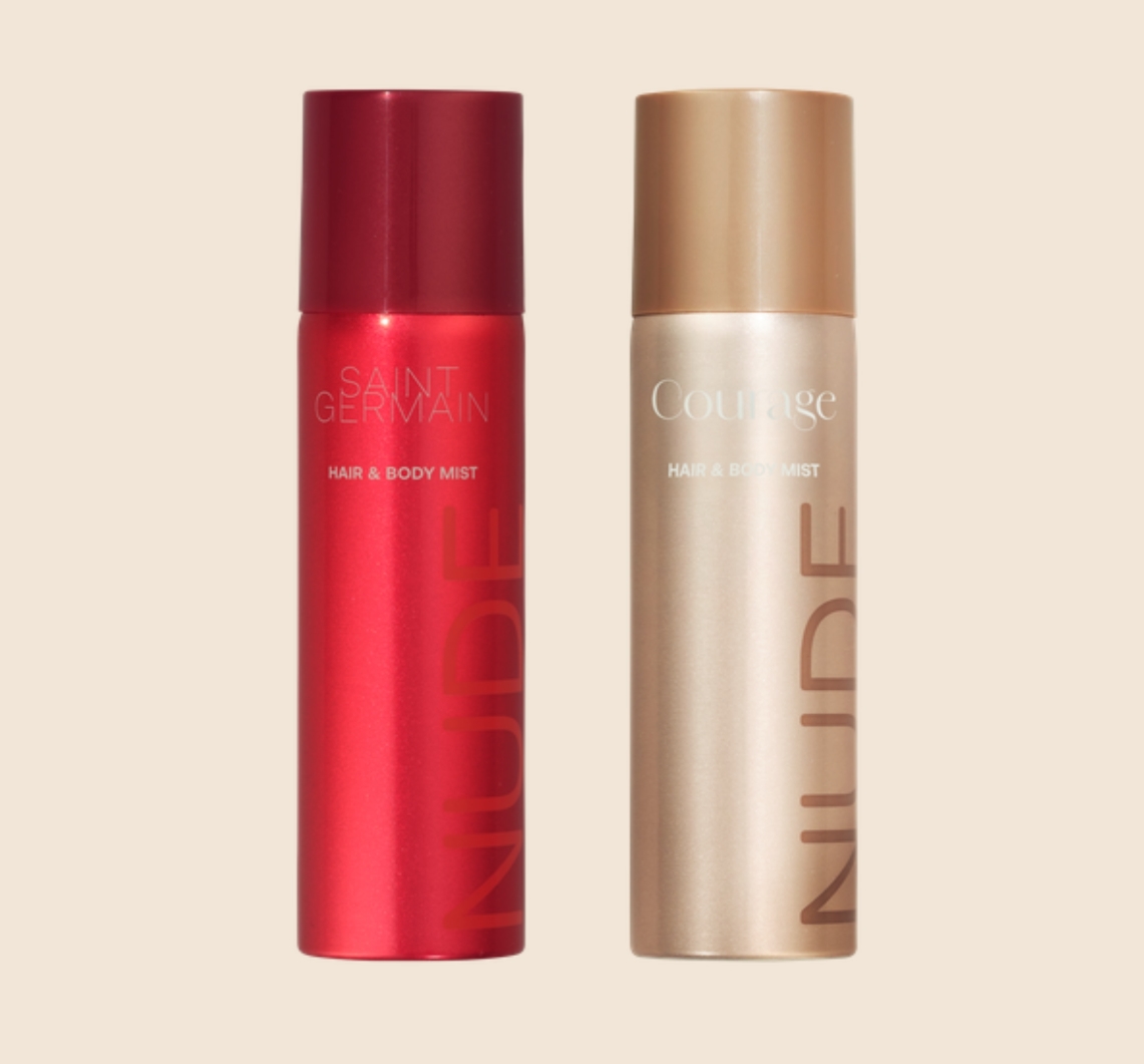 Nude Beauty hair and body mist hero banner mobil