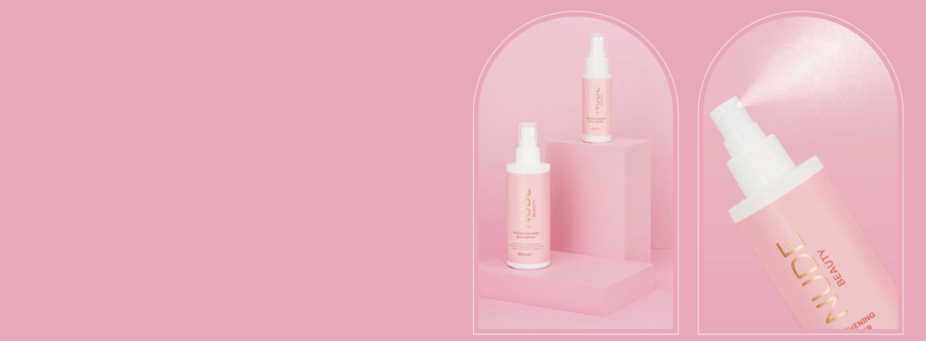 Nude Beauty Mini rice water hero banner